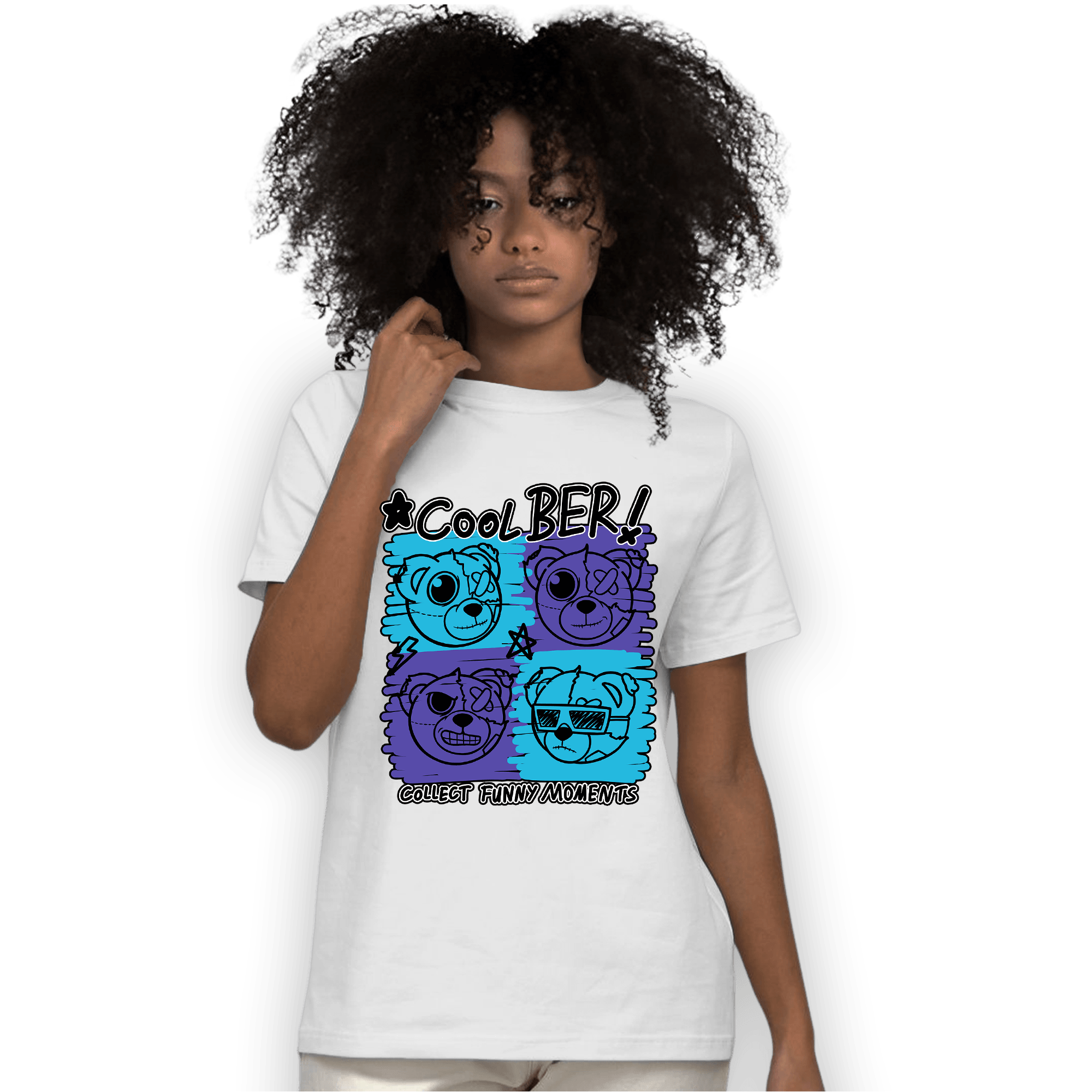 Aqua 6s T Shirt Match Cool BER - NastyJamz