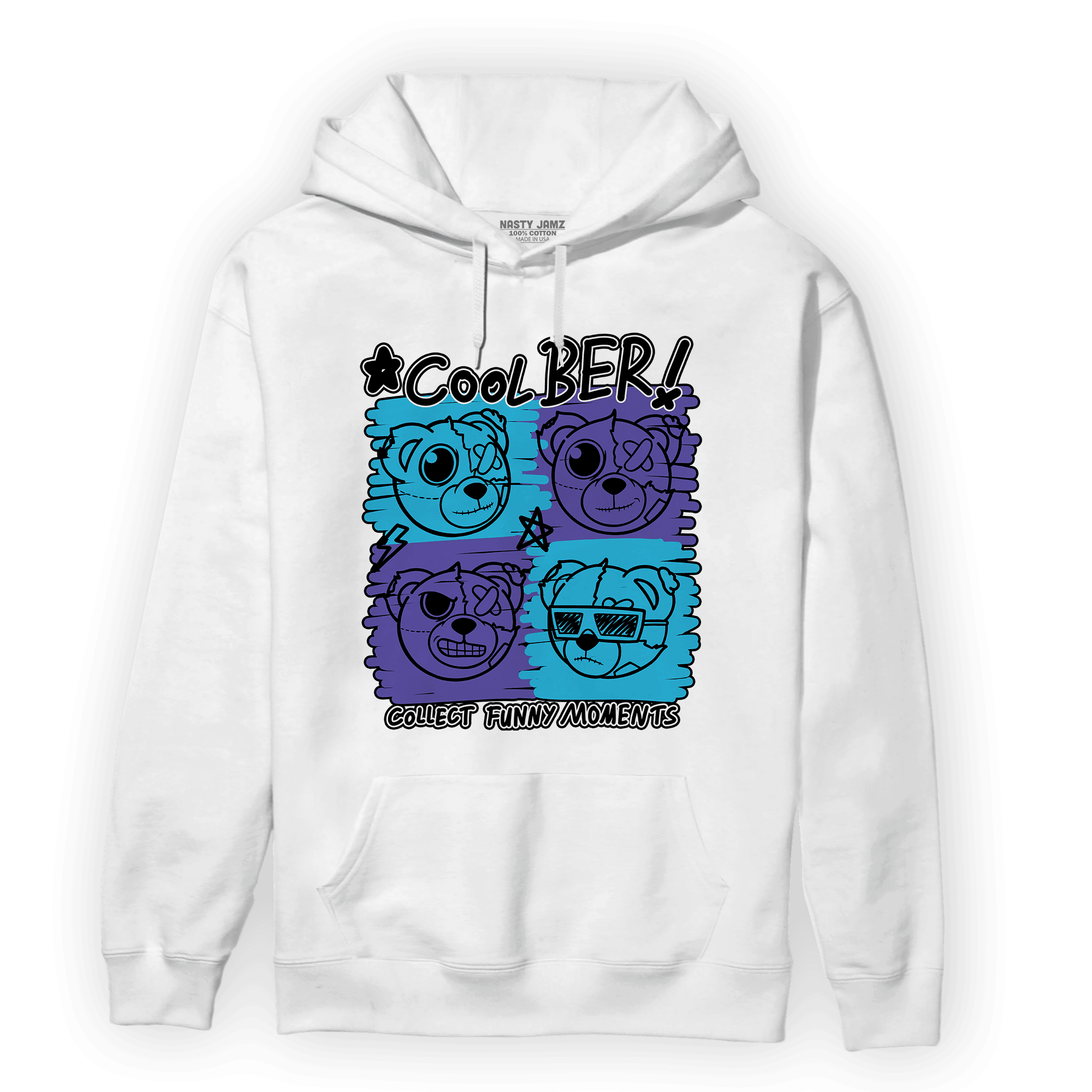 Aqua 6s Hoodie Match Cool BER - NastyJamz