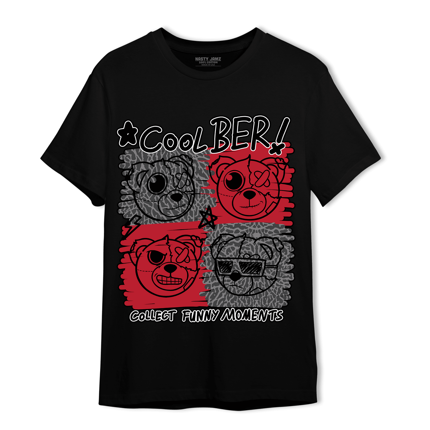 Spizike Low Bred T Shirt Match Cool BER - NastyJamz