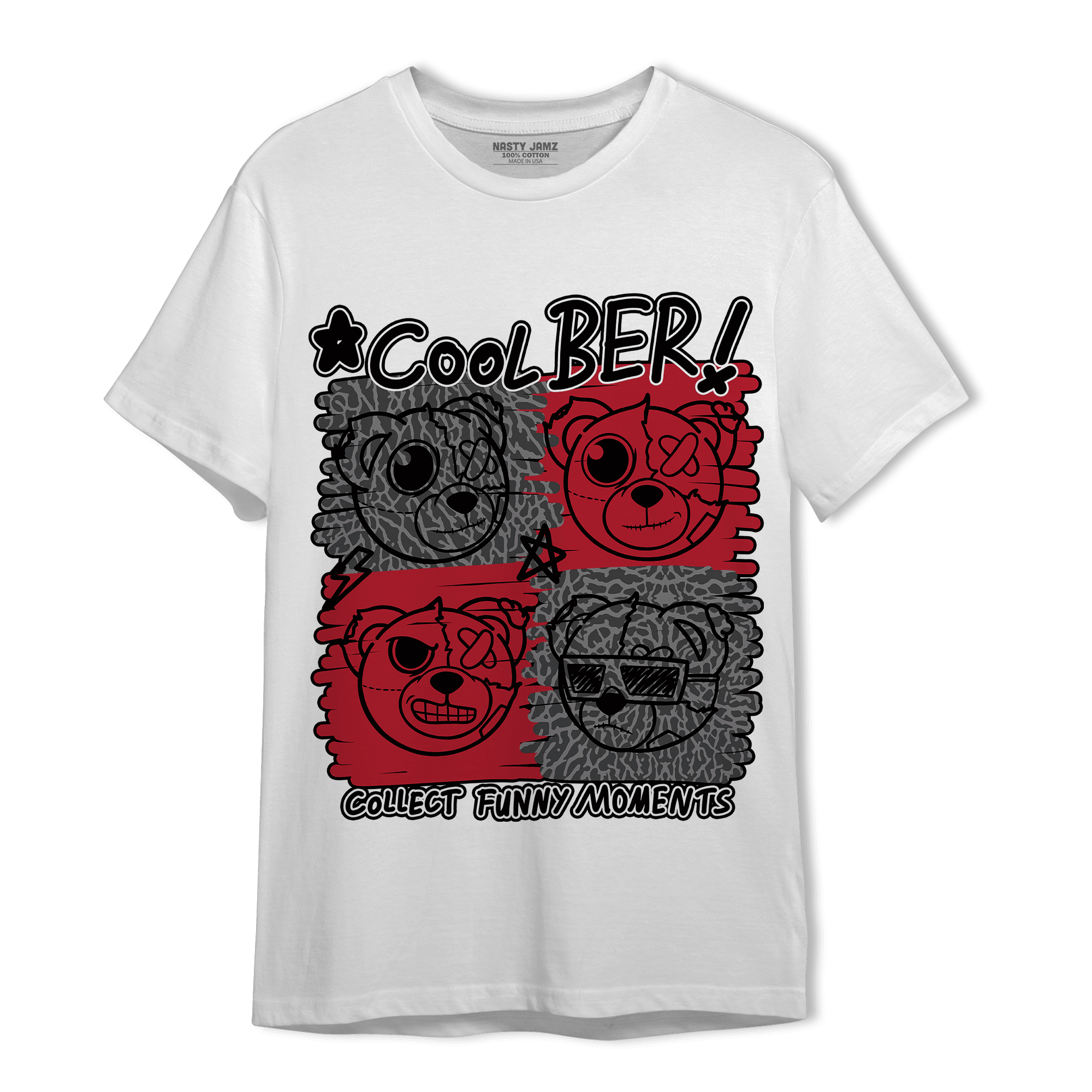 Spizike Low Bred T Shirt Match Cool BER - NastyJamz