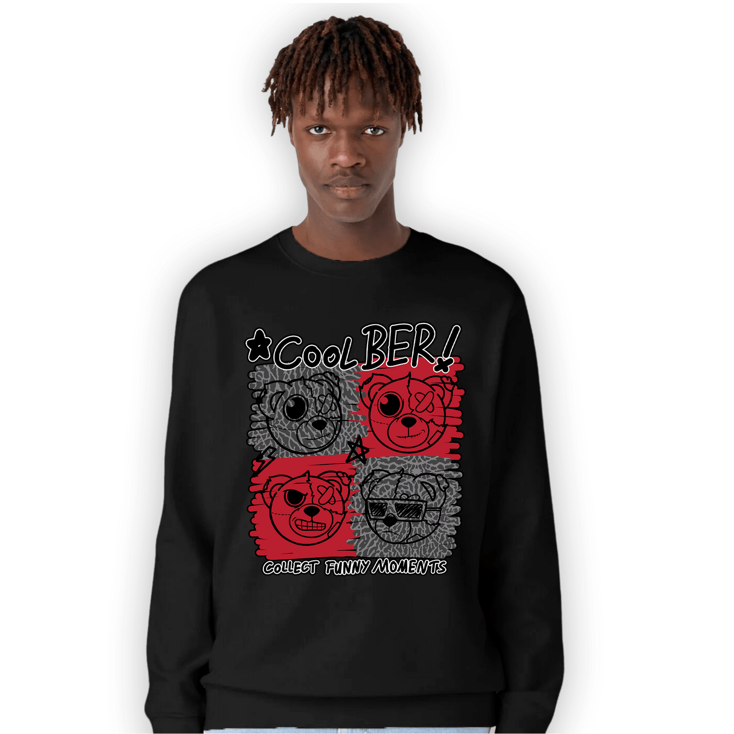 Spizike Low Bred Sweatshirt Match Cool BER - NastyJamz