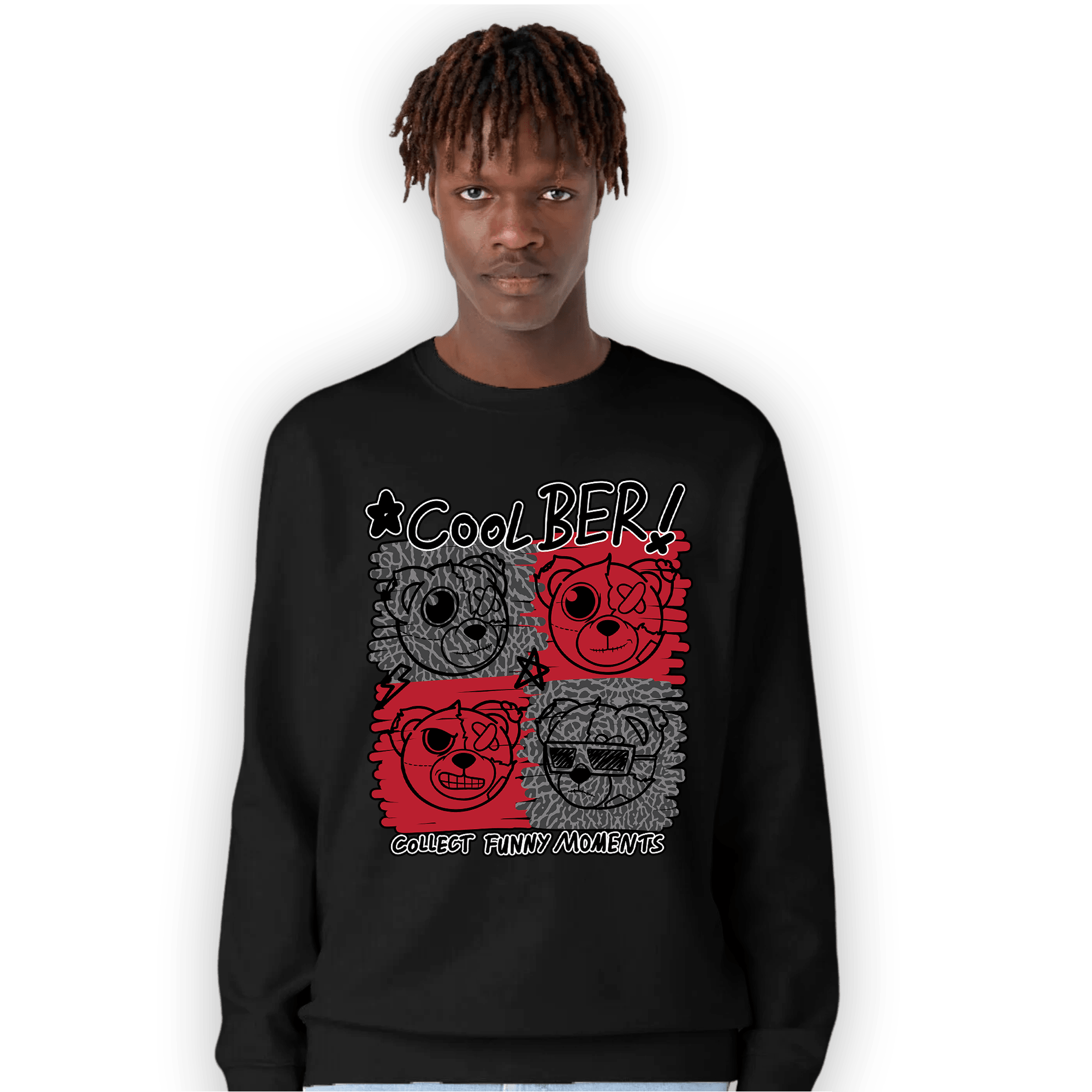 Spizike Low Bred Sweatshirt Match Cool BER - NastyJamz
