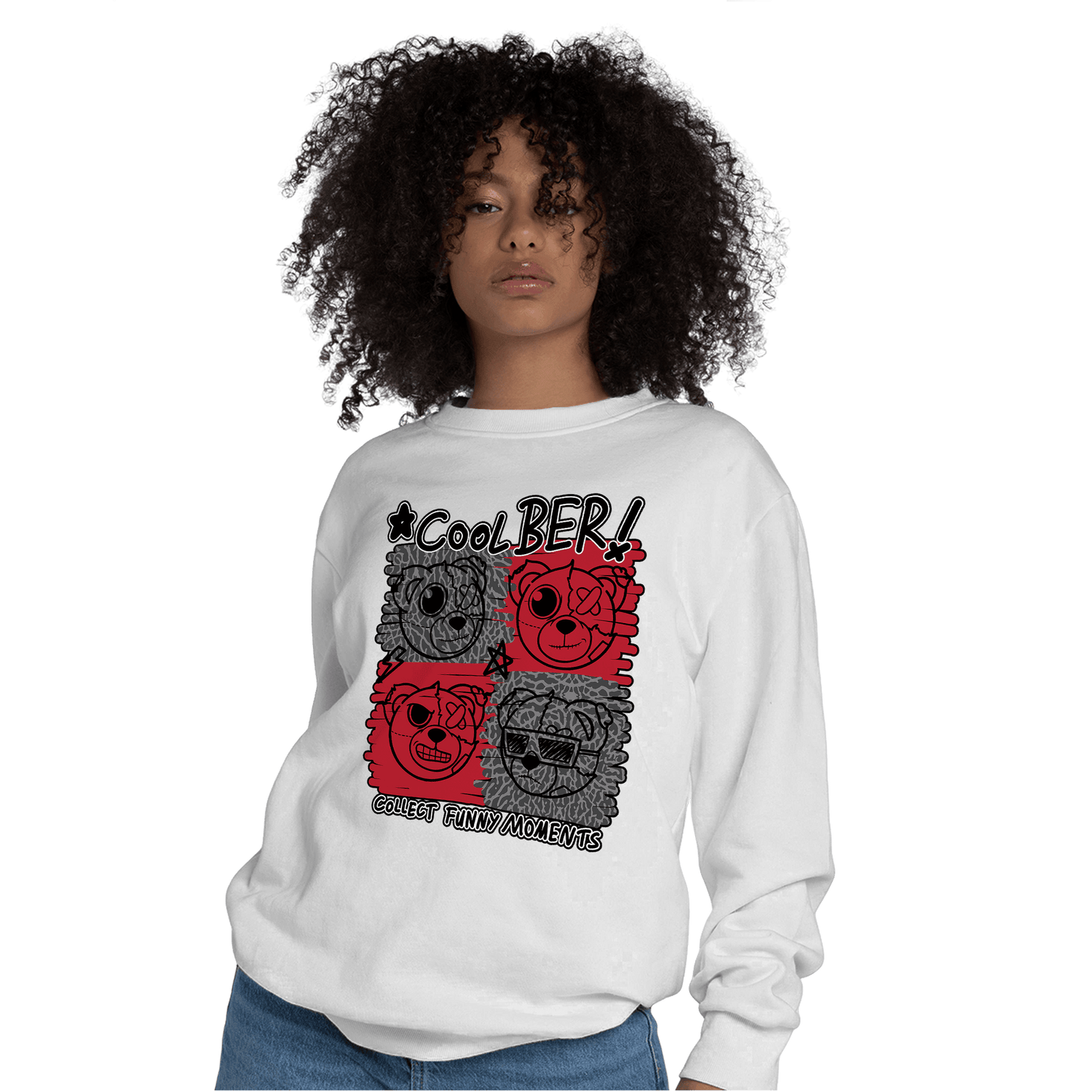 Spizike Low Bred Sweatshirt Match Cool BER - NastyJamz