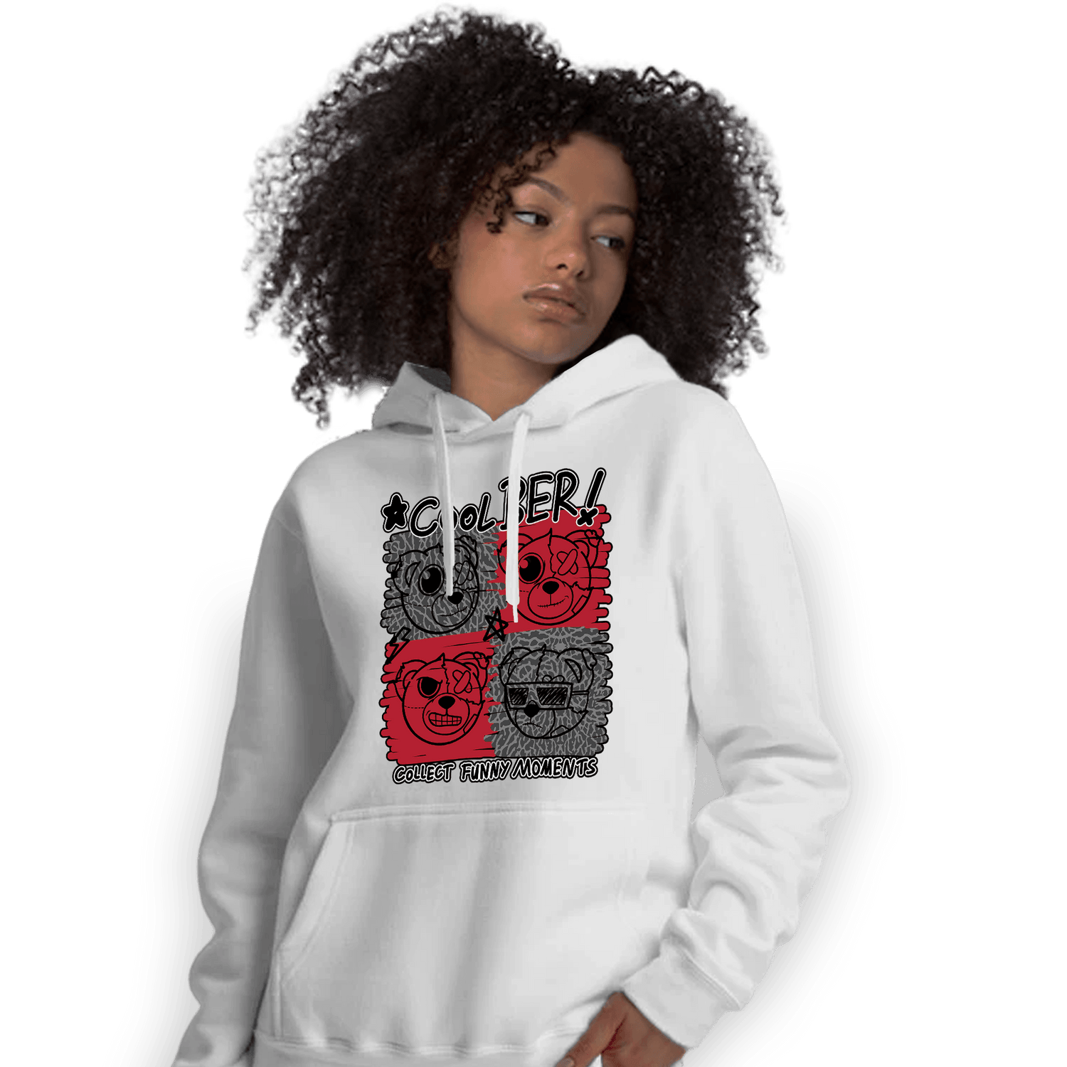 Spizike Low Bred Hoodie Match Cool BER - NastyJamz