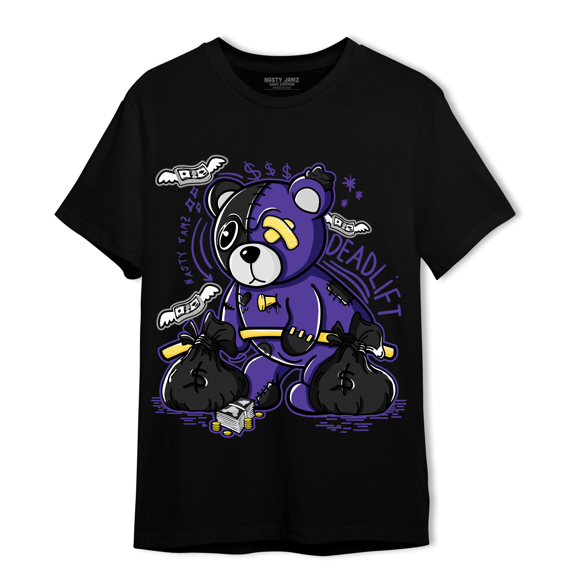 Field Purple 12s T Shirt Match Deadlift BER - NastyJamz