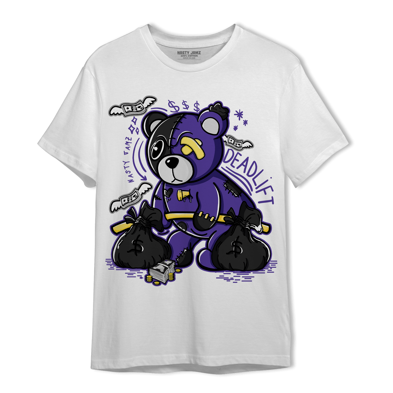 Field Purple 12s T Shirt Match Deadlift BER - NastyJamz