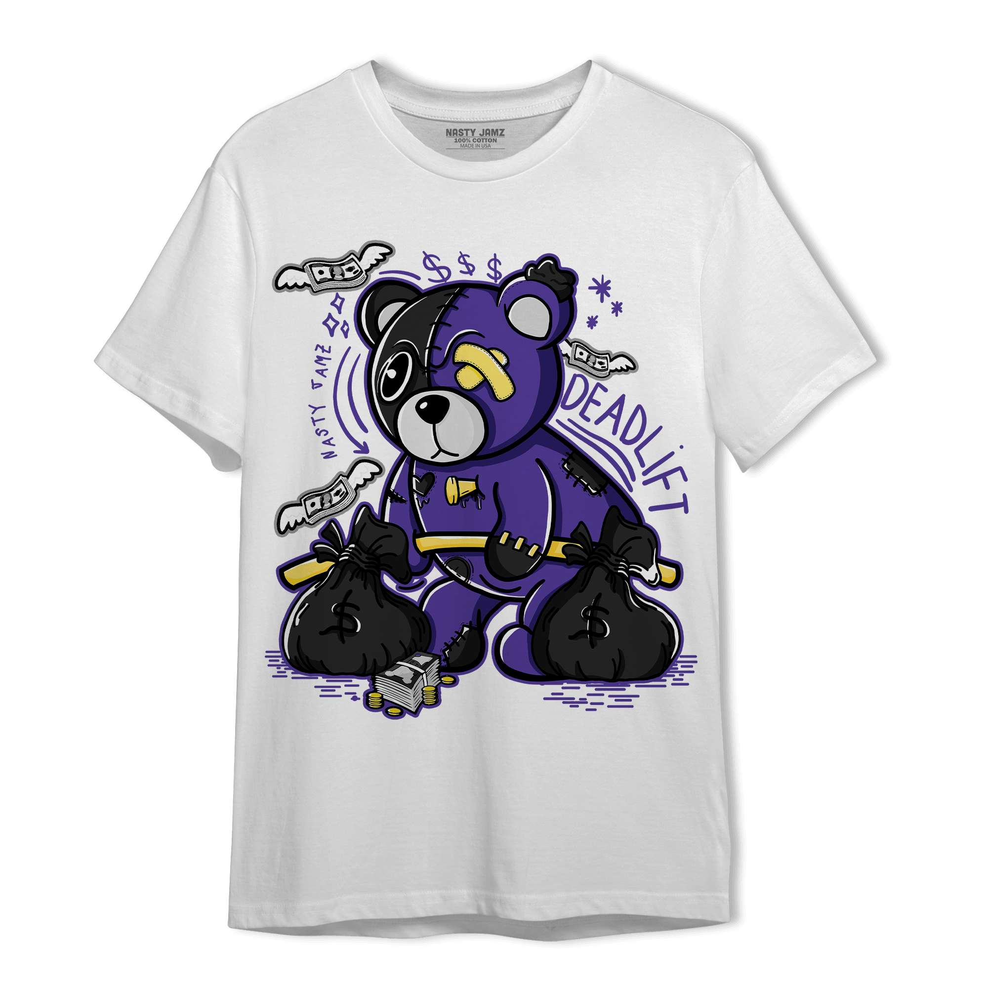 Field Purple 12s T Shirt Match Deadlift BER - NastyJamz