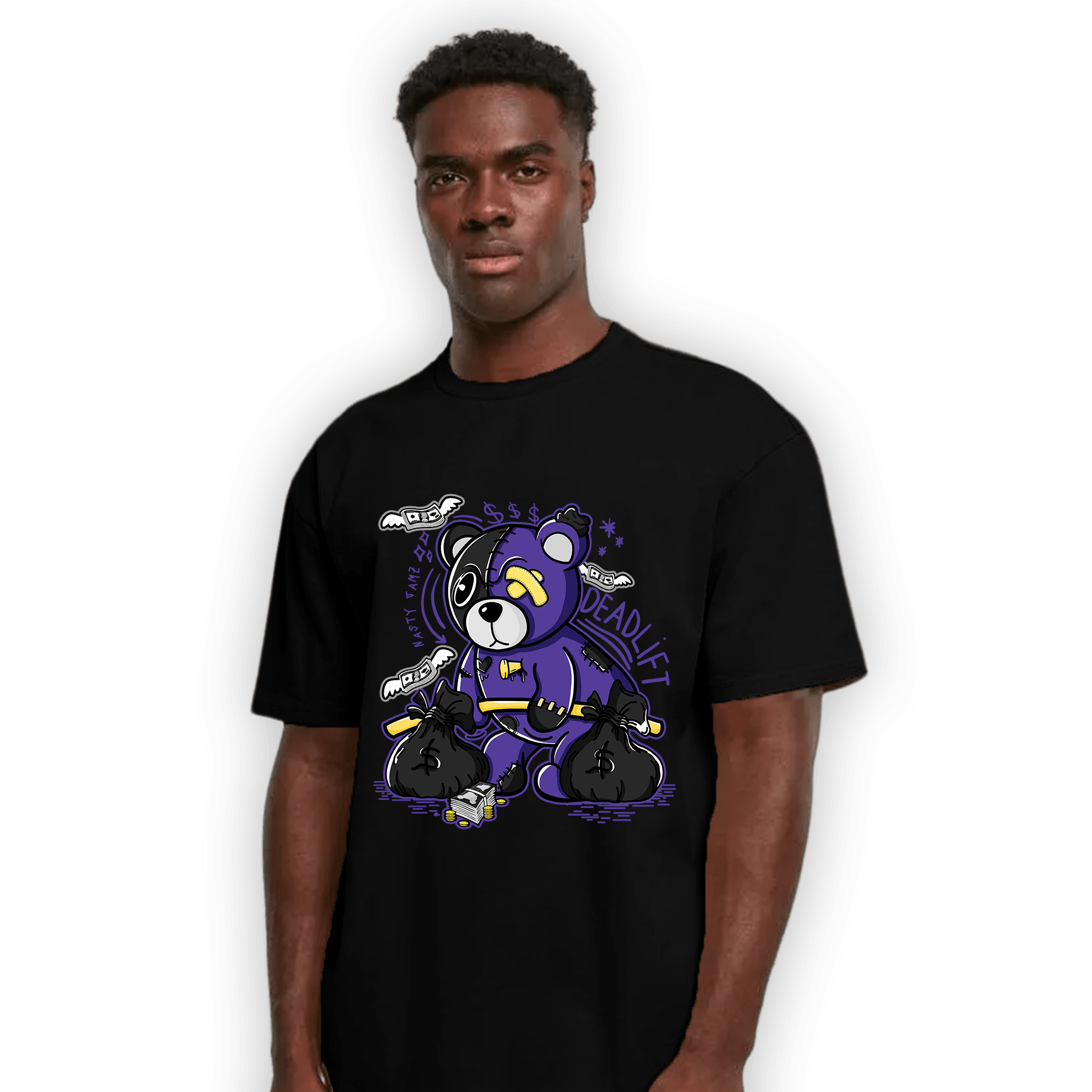 Field Purple 12s T Shirt Match Deadlift BER - NastyJamz