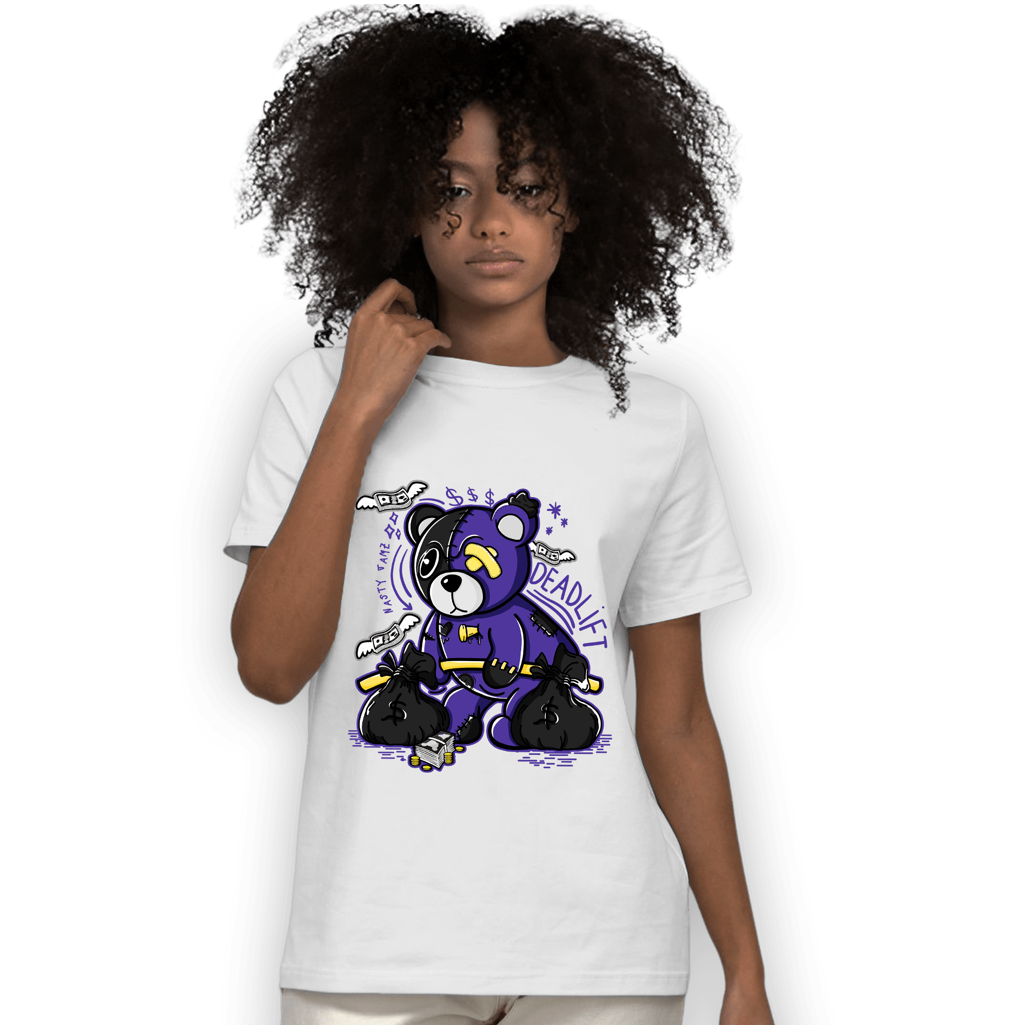 Field Purple 12s T Shirt Match Deadlift BER - NastyJamz