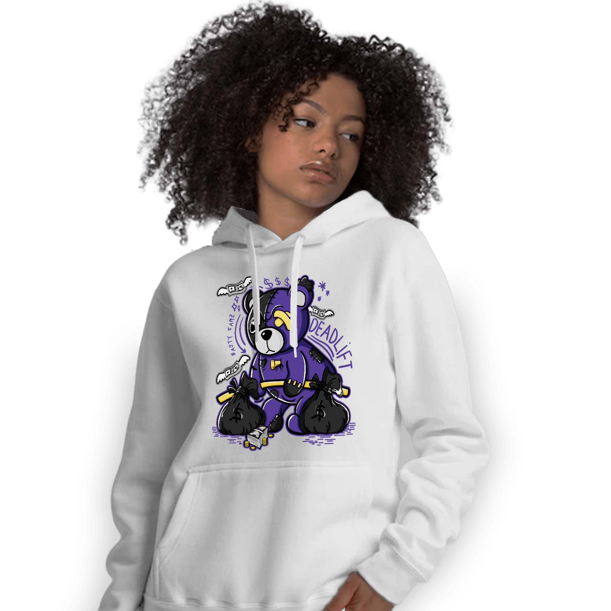 Field Purple 12s Hoodie Match Deadlift BER - NastyJamz