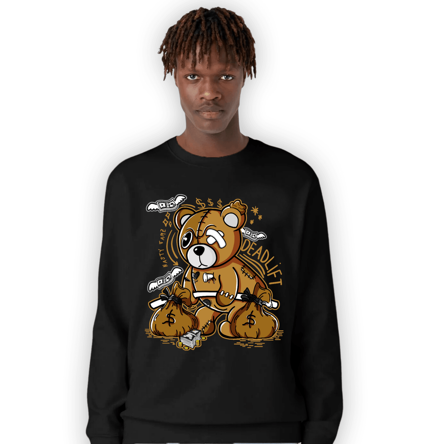 Wheat 13s Sweatshirt Match Deadlift BER - NastyJamz