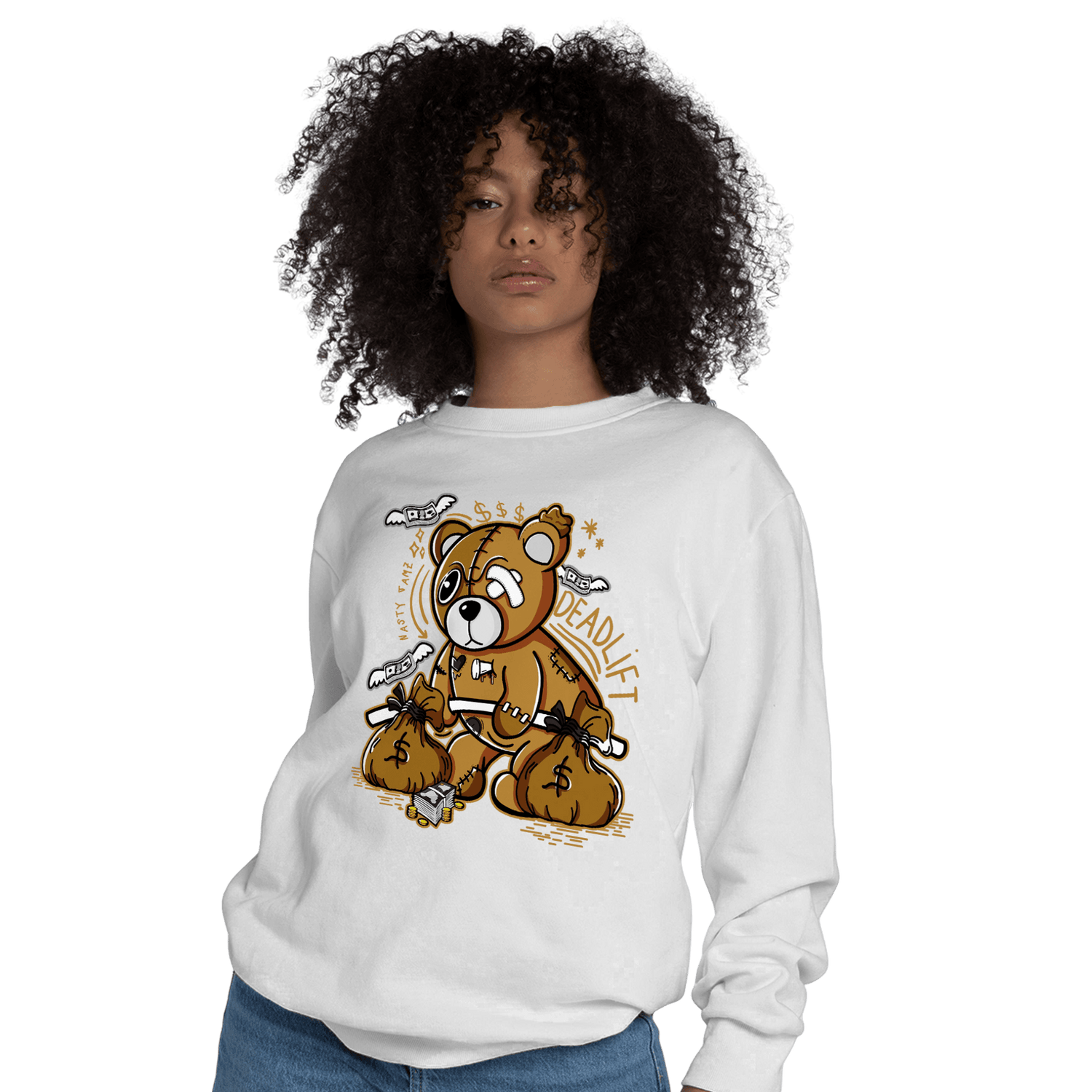 Wheat 13s Sweatshirt Match Deadlift BER - NastyJamz