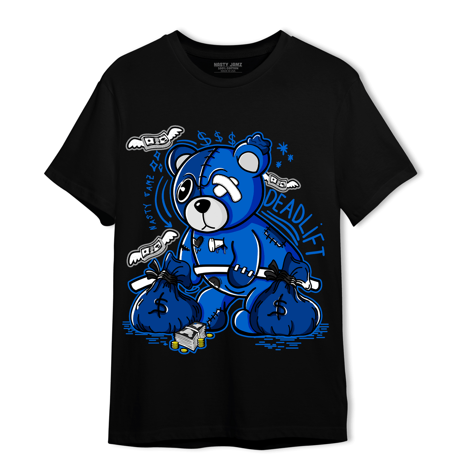 Royal Reimagined 1s T Shirt Match Deadlift BER - NastyJamz