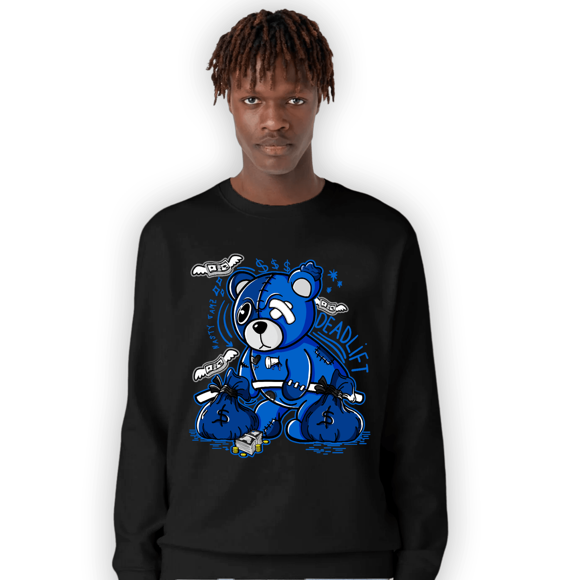 Royal Reimagined 1s Sweatshirt Match Deadlift BER - NastyJamz