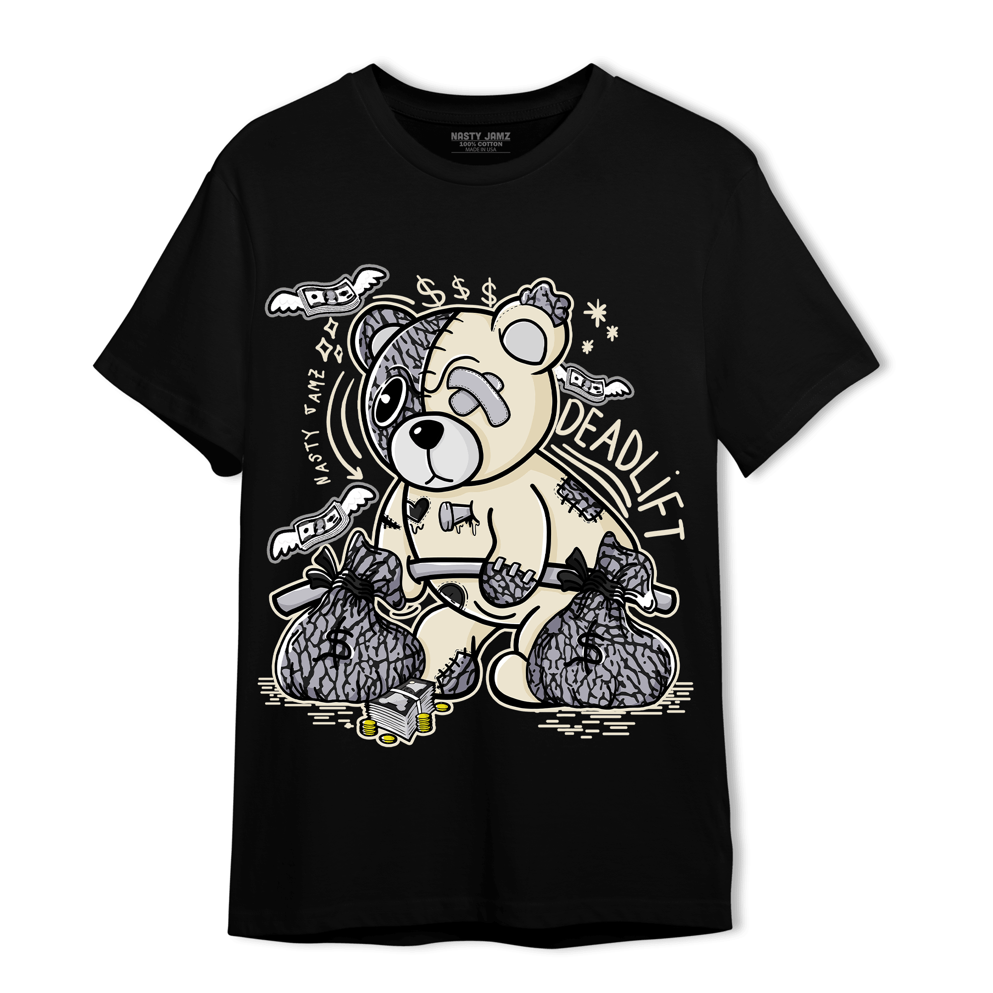 Off Noir 3s T Shirt Match Deadlift BER - NastyJamz
