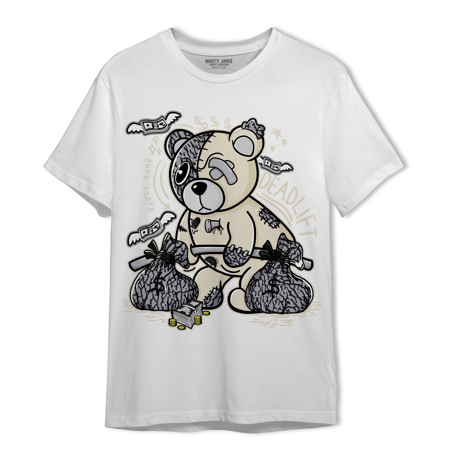 Off Noir 3s T Shirt Match Deadlift BER - NastyJamz