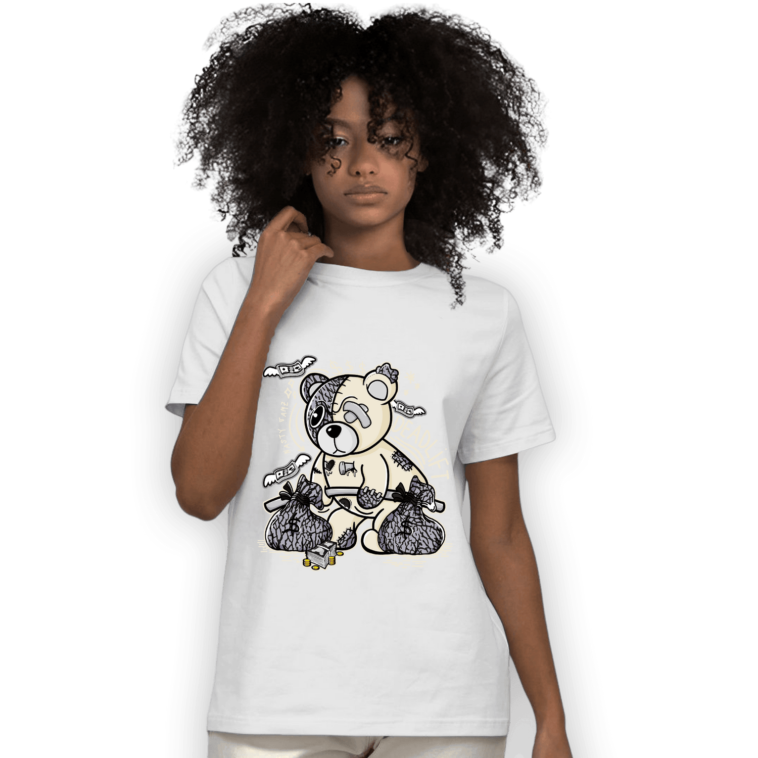 Off Noir 3s T Shirt Match Deadlift BER - NastyJamz