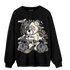 Off Noir 3s Sweatshirt Match Deadlift BER - NastyJamz