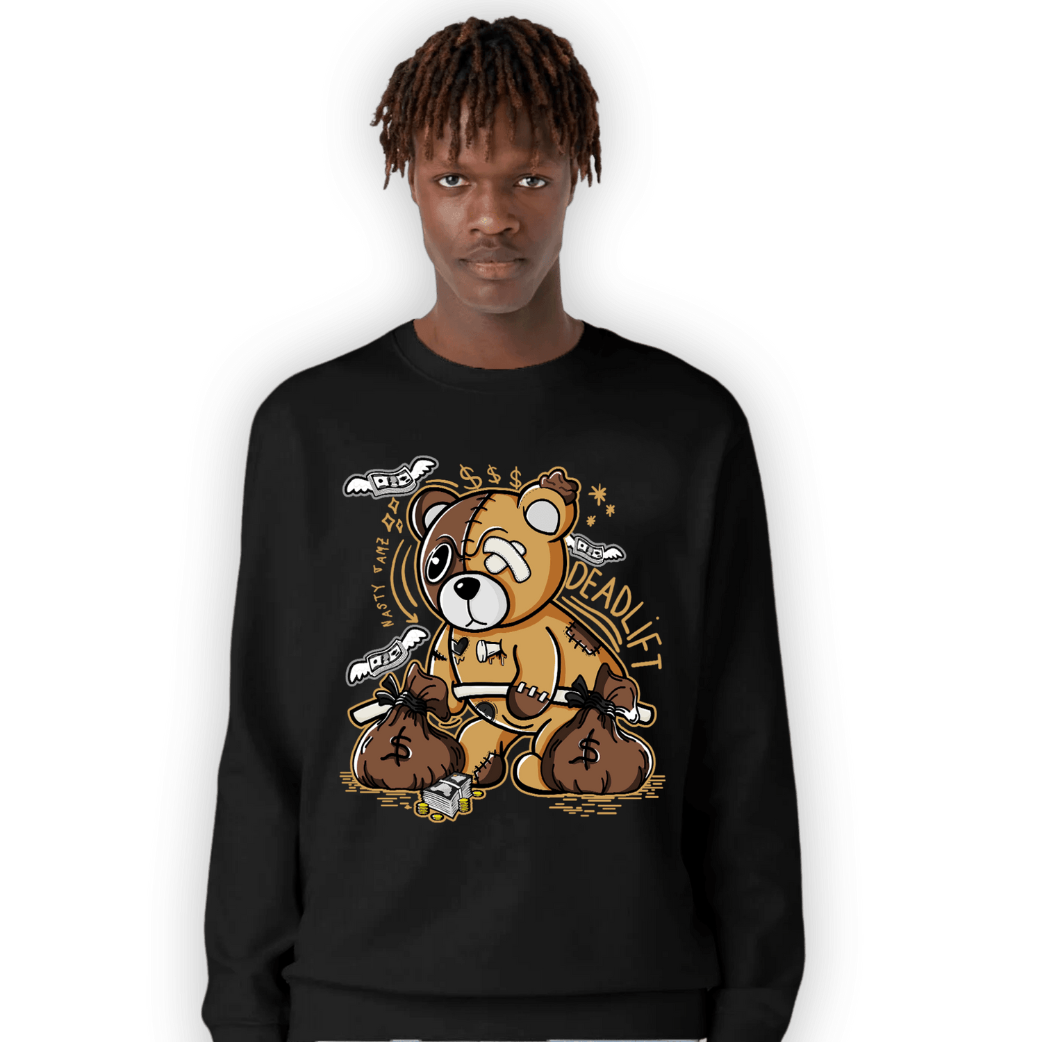 Cacao Wow 4s Sweatshirt Match Deadlift BER - NastyJamz