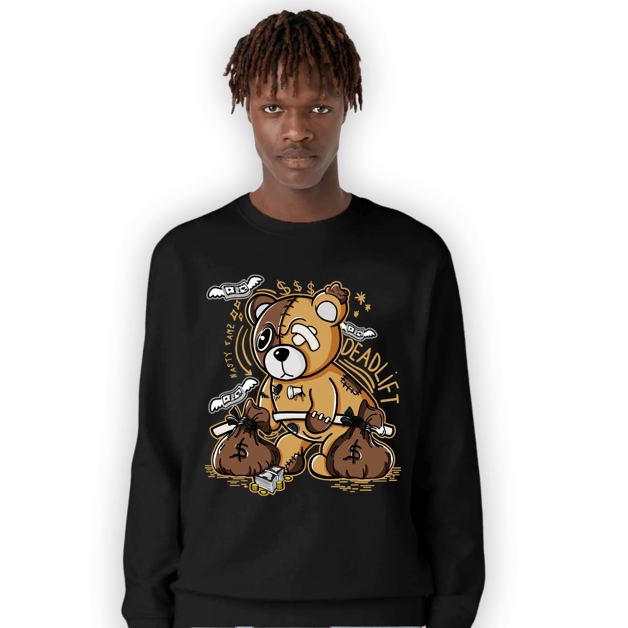 Cacao Wow 4s Sweatshirt Match Deadlift BER - NastyJamz