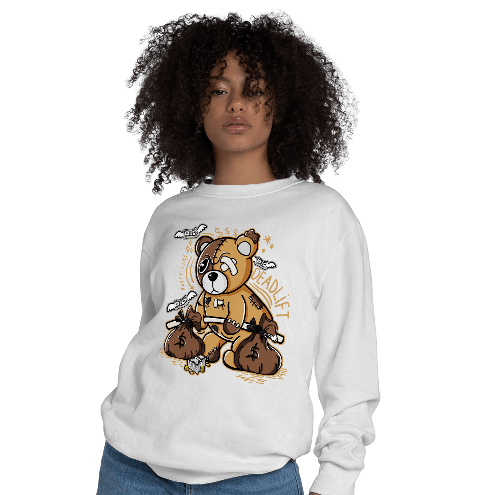Cacao Wow 4s Sweatshirt Match Deadlift BER - NastyJamz