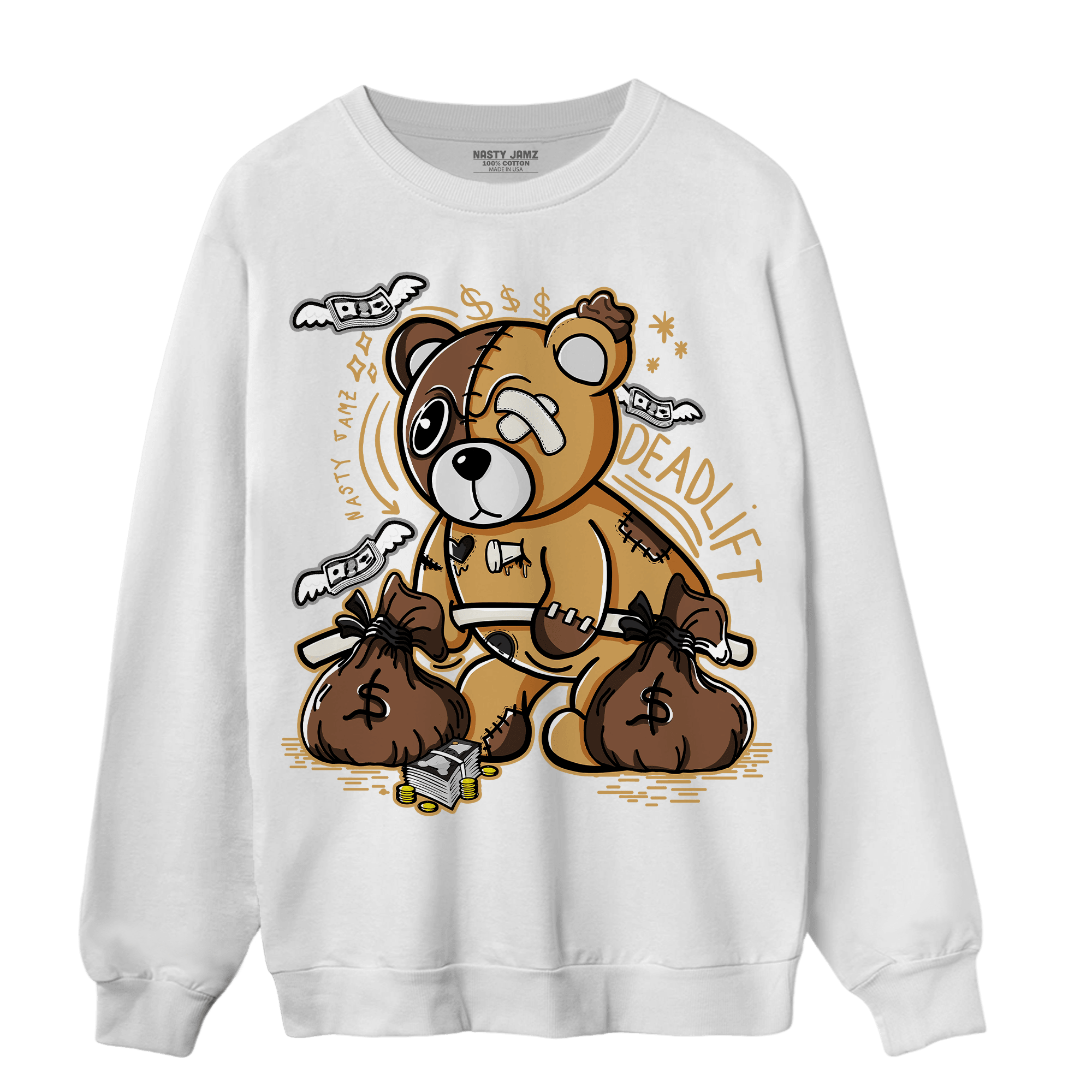 Cacao Wow 4s Sweatshirt Match Deadlift BER - NastyJamz