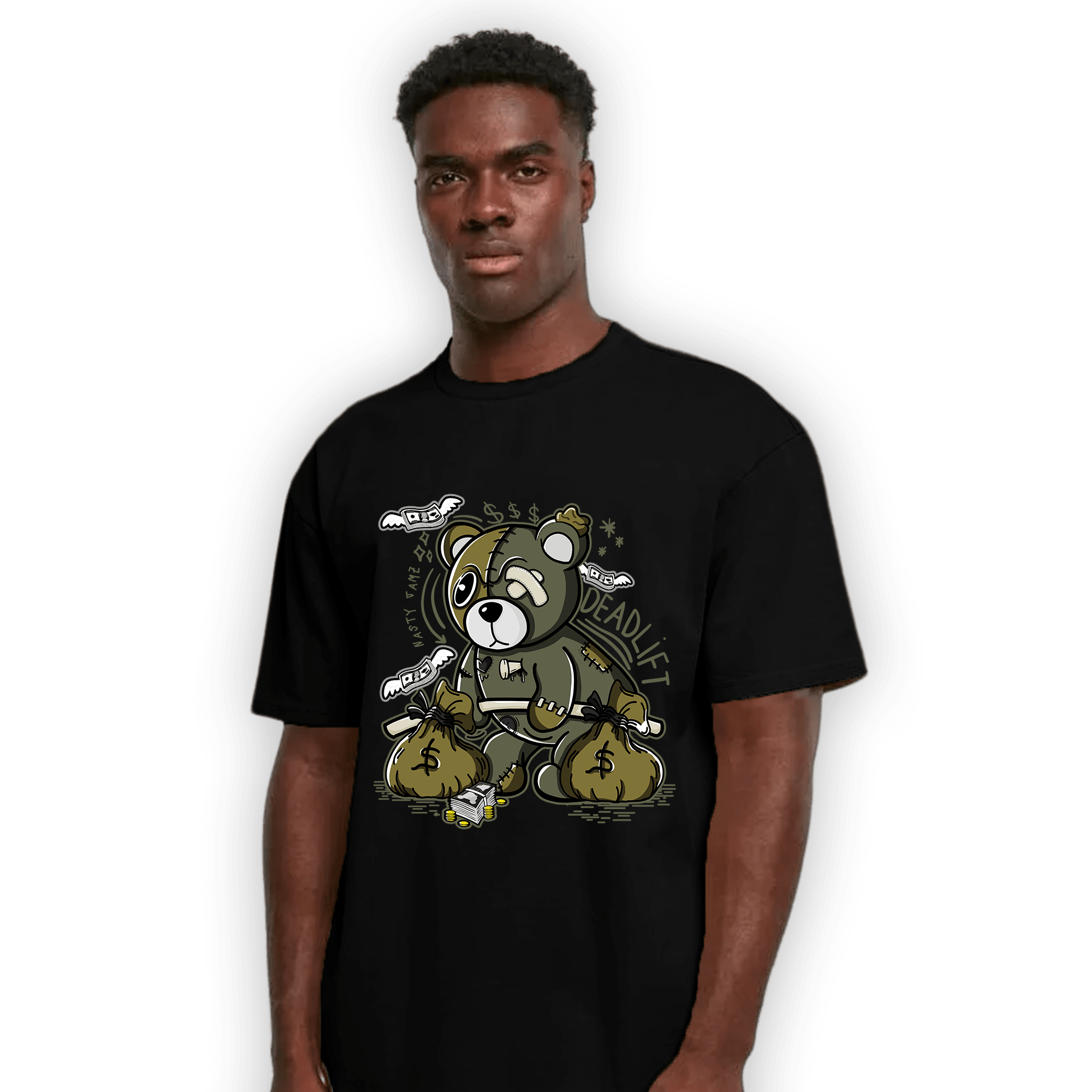 SE Craft Medium Olive 4s T Shirt Match Deadlift BER - NastyJamz