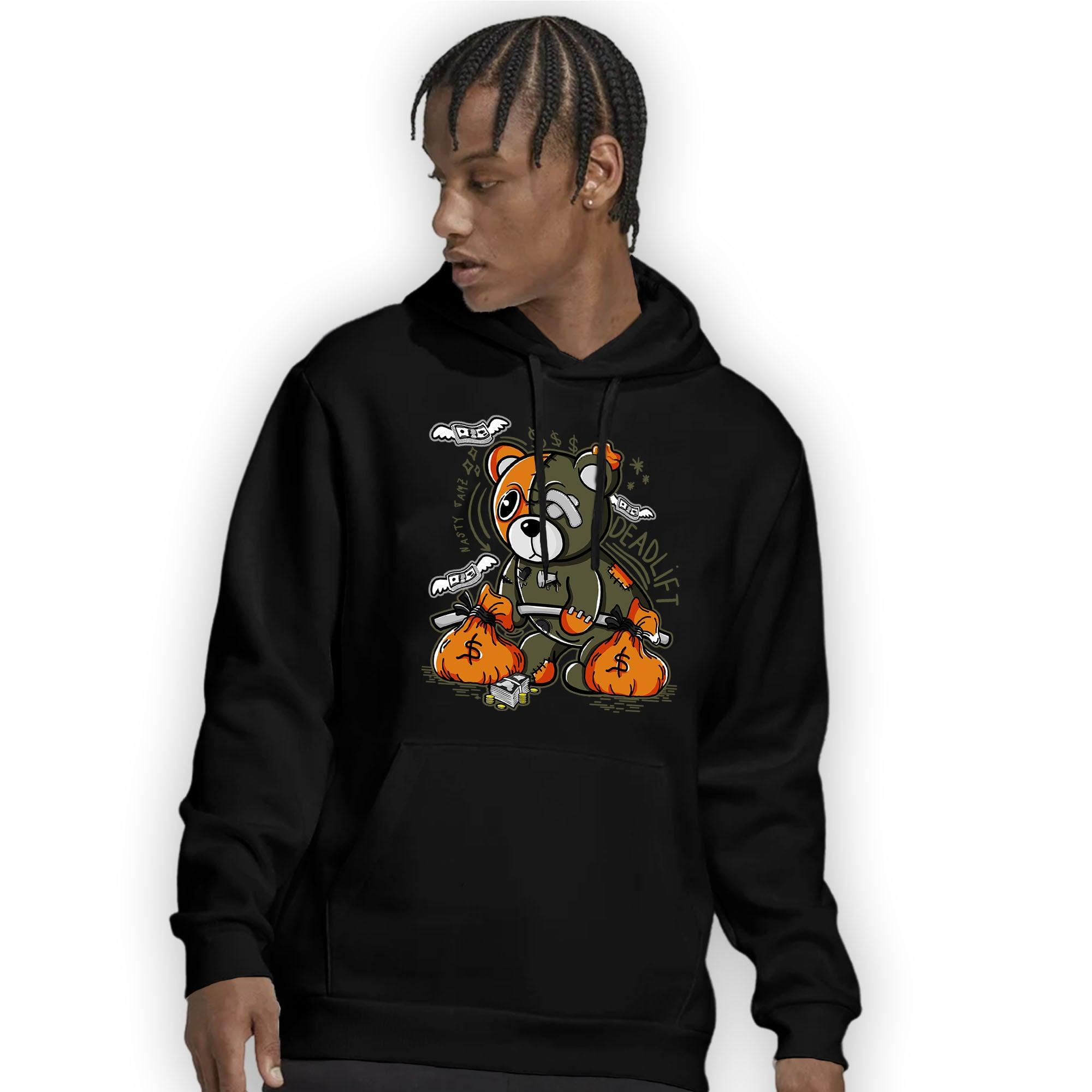 Olive 5s Hoodie Match Deadlift BER - NastyJamz