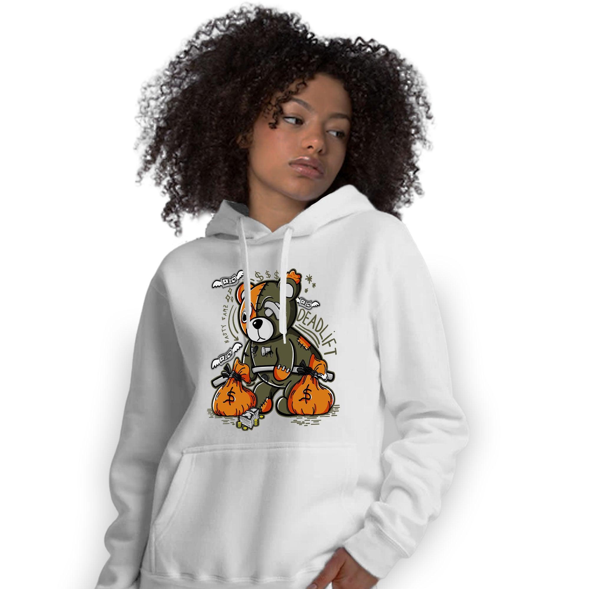 Olive 5s Hoodie Match Deadlift BER - NastyJamz