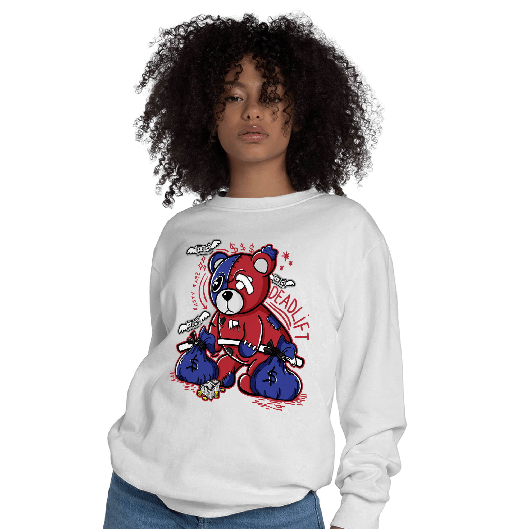 Playoffs 8s Sweatshirt Match Deadlift BER - NastyJamz