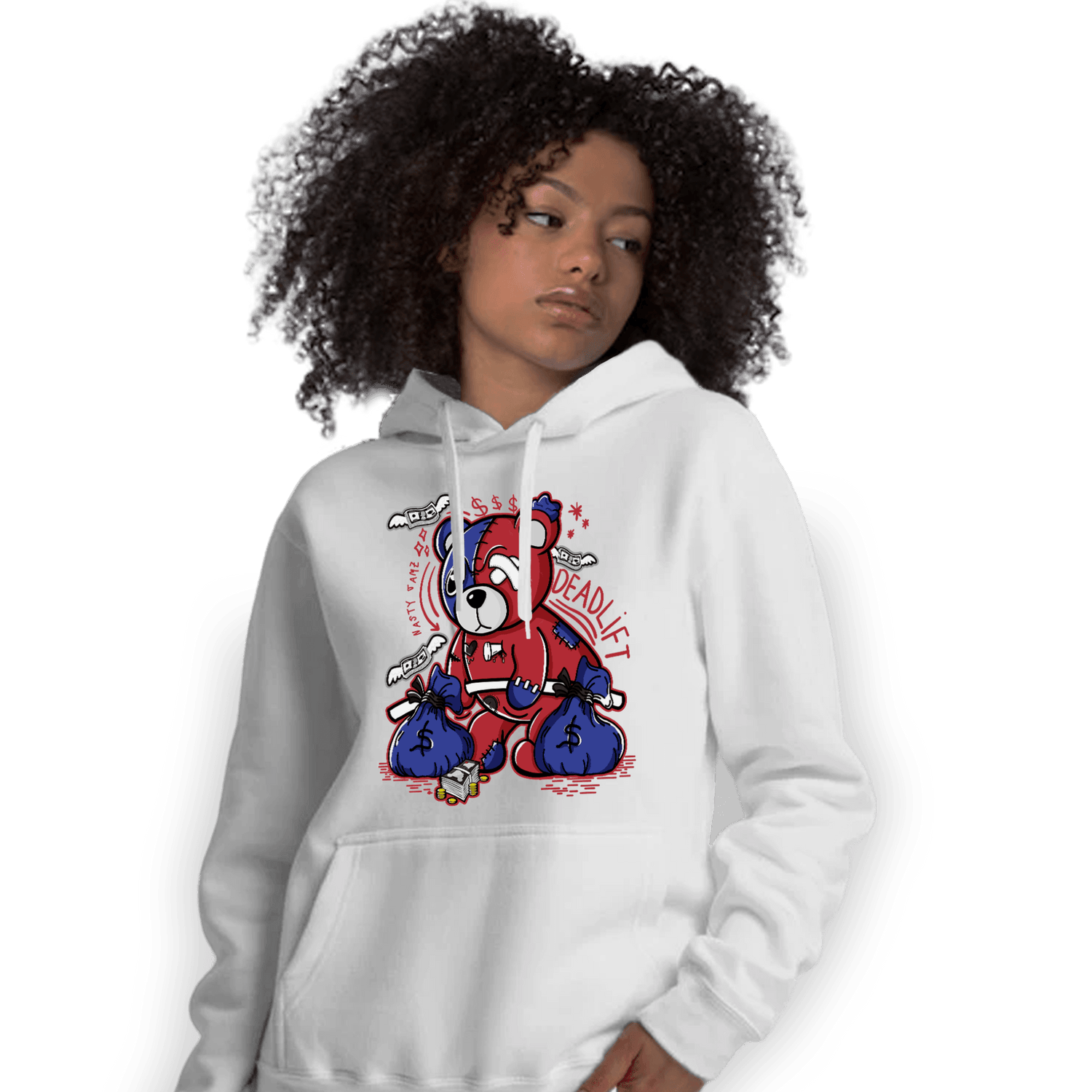 Playoffs 8s Hoodie Match Deadlift BER - NastyJamz