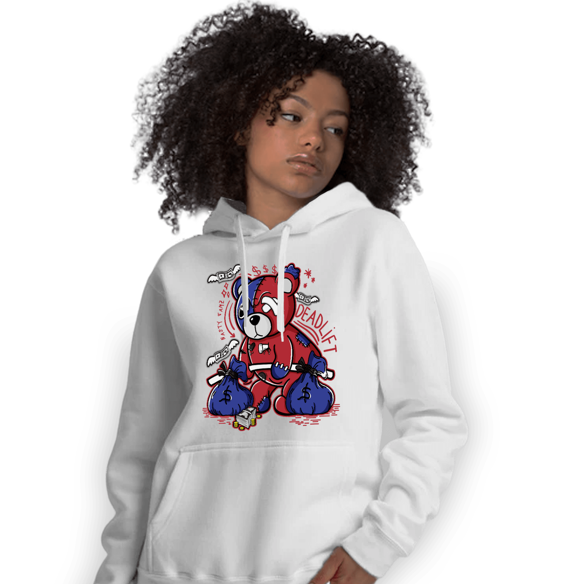 Playoffs 8s Hoodie Match Deadlift BER - NastyJamz