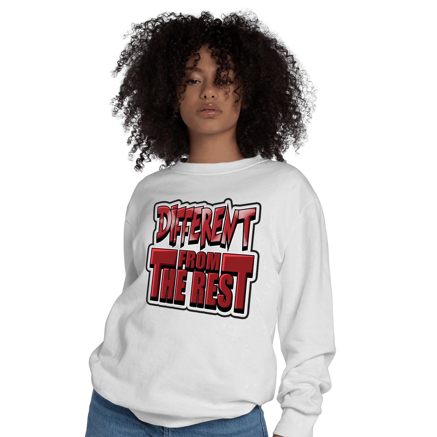 Cherry 12s Sweatshirt Match Different From The Rest - NastyJamz