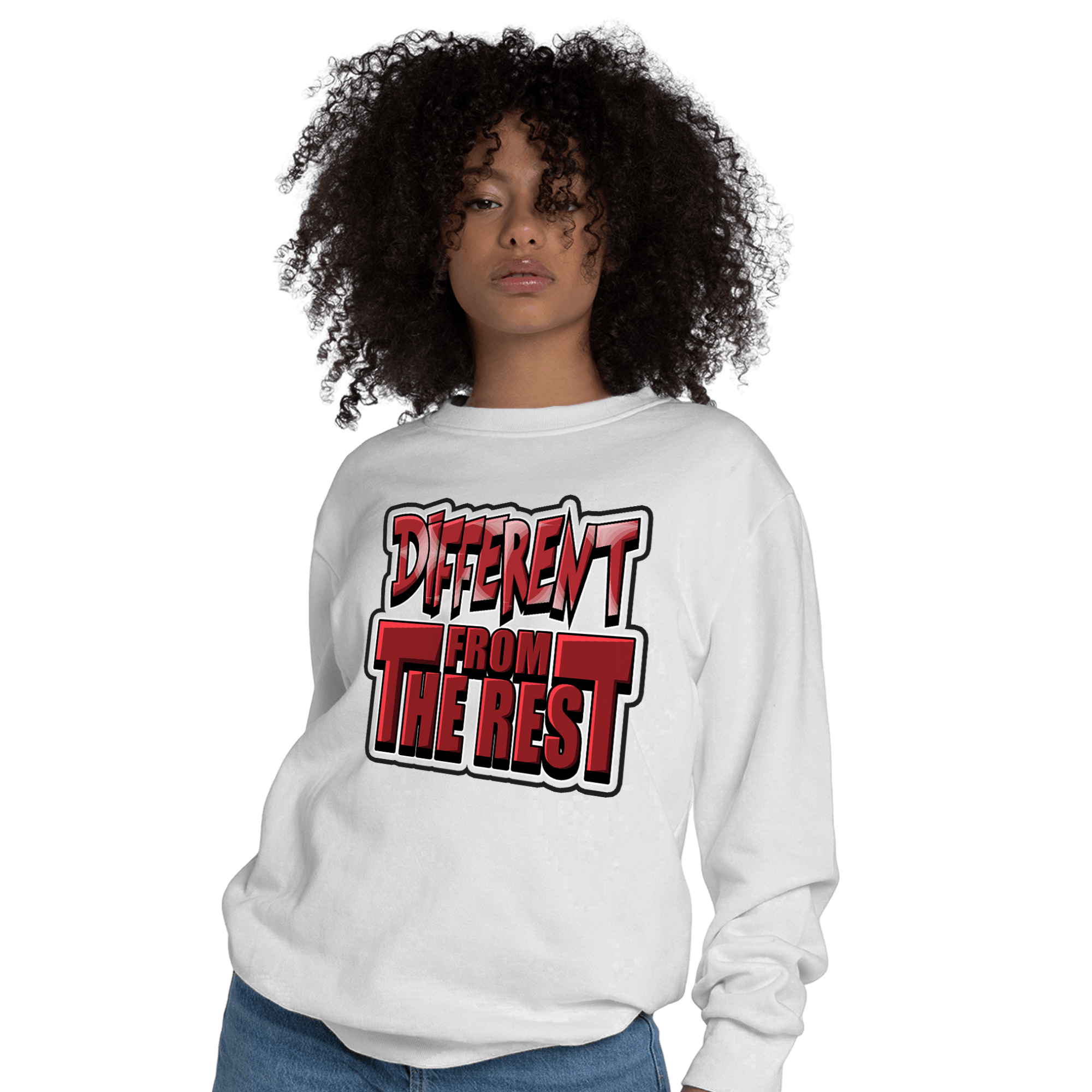 Cherry 12s Sweatshirt Match Different From The Rest - NastyJamz