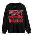 Cherry 12s Sweatshirt Match Different From The Rest - NastyJamz