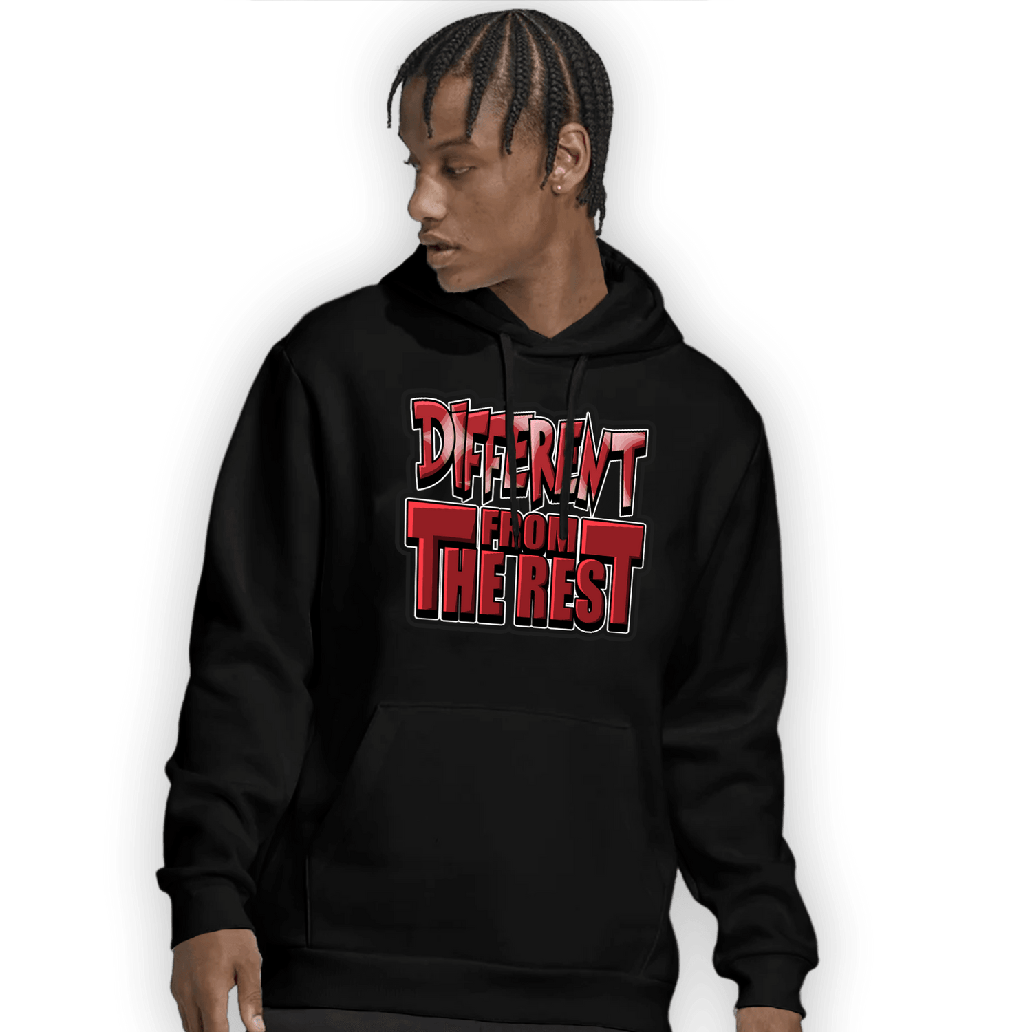 Cherry 12s Hoodie Match Different From The Rest - NastyJamz