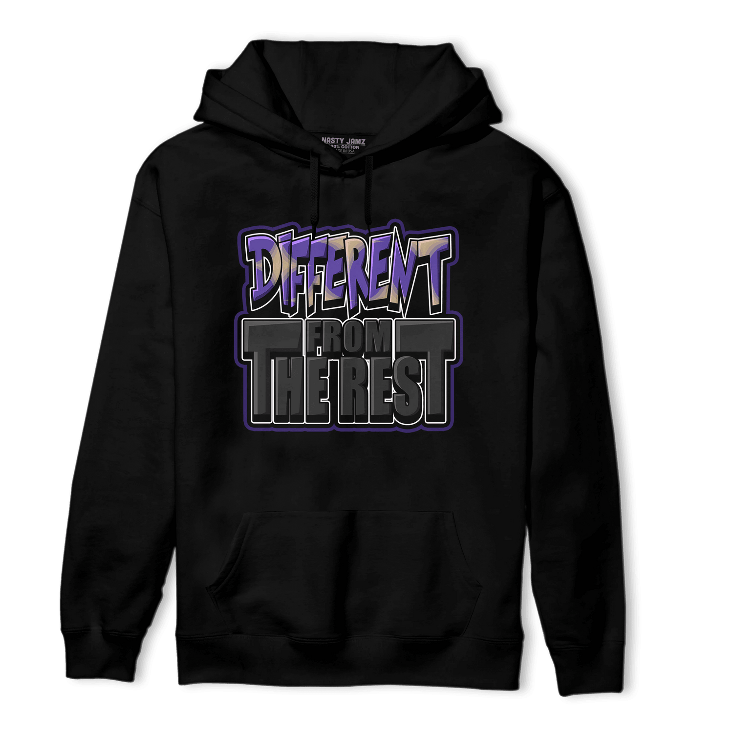Field Purple 12s Hoodie Match Different From The Rest - NastyJamz