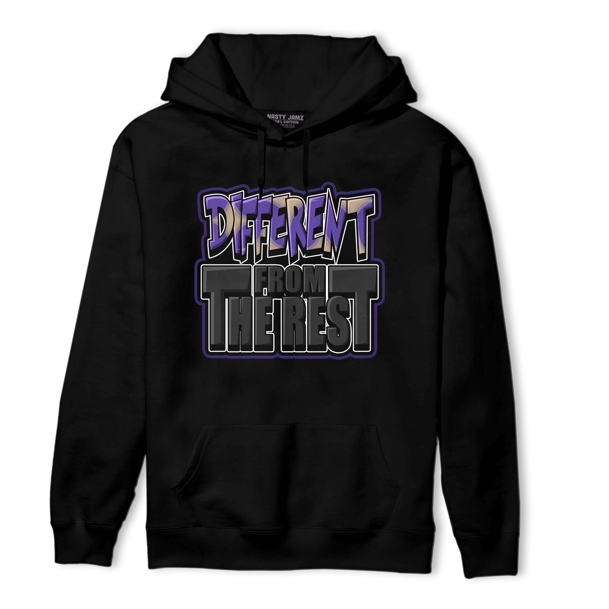 Field Purple 12s Hoodie Match Different From The Rest - NastyJamz