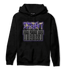 Field Purple 12s Hoodie Match Different From The Rest - NastyJamz