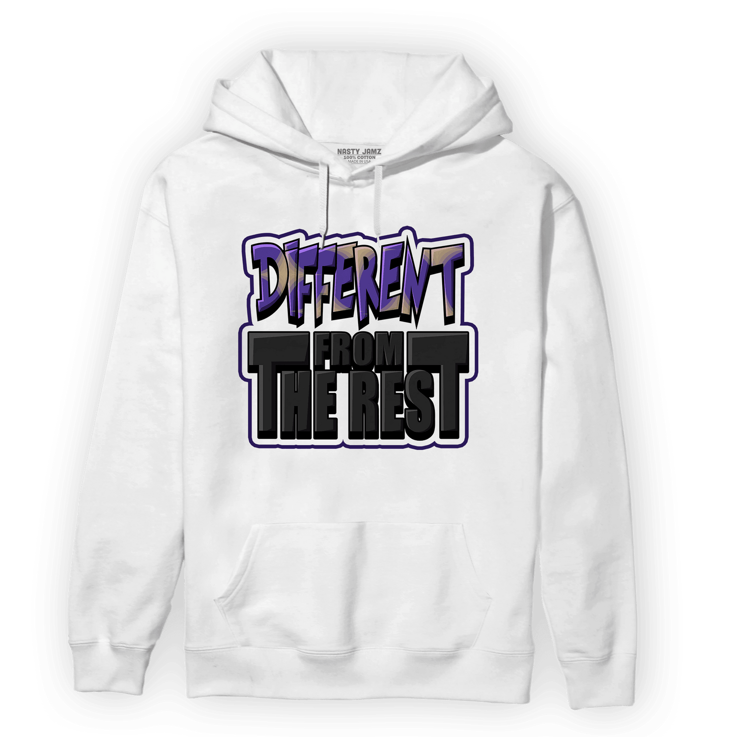 Field Purple 12s Hoodie Match Different From The Rest - NastyJamz