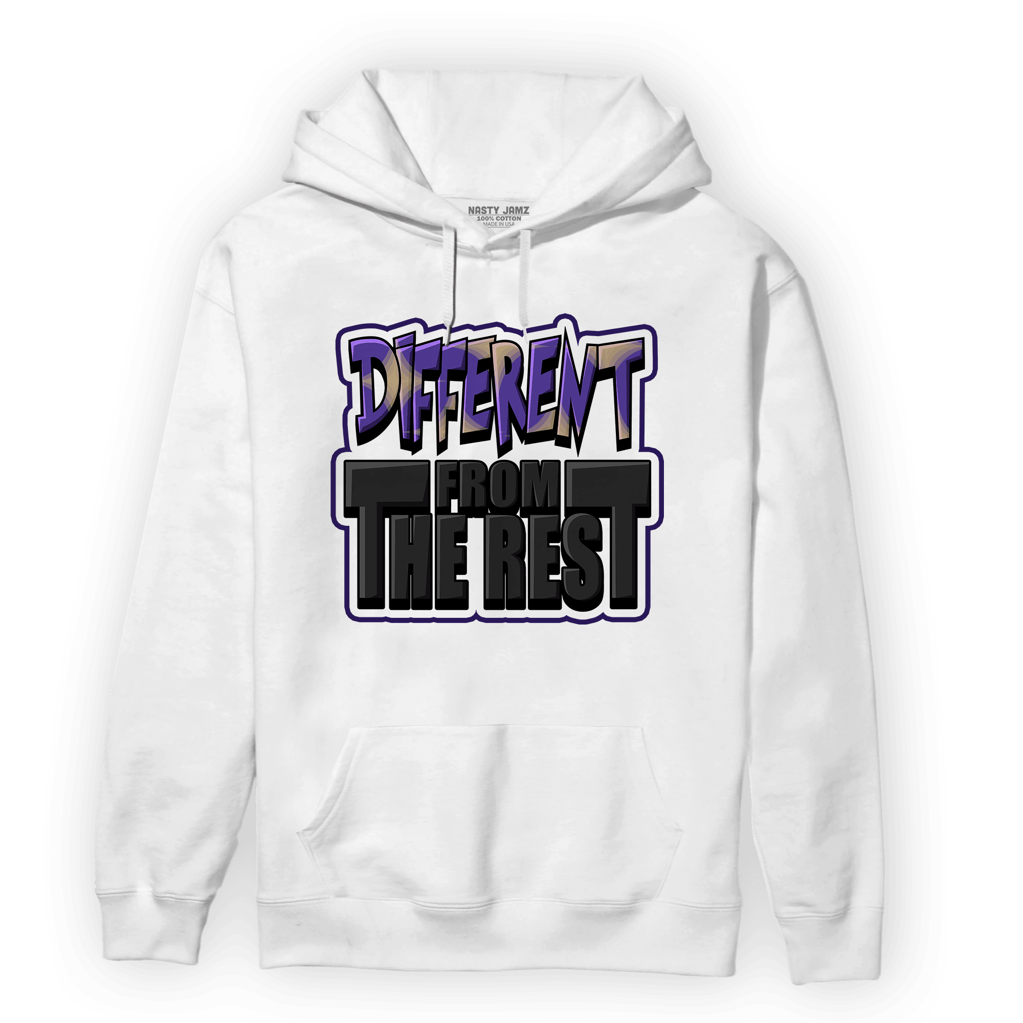 Field Purple 12s Hoodie Match Different From The Rest - NastyJamz