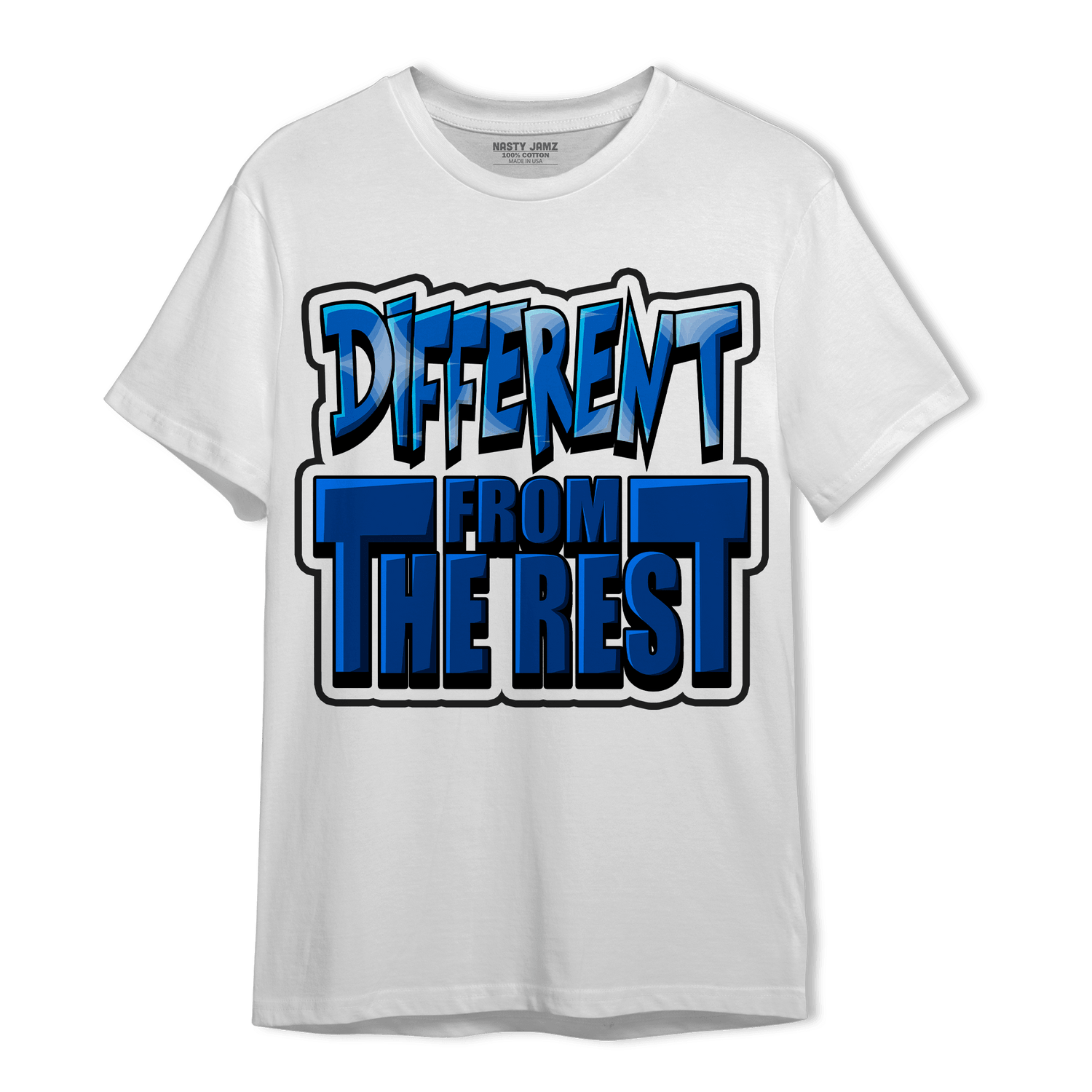Royal Reimagined 1s T Shirt Match Different From The Rest - NastyJamz