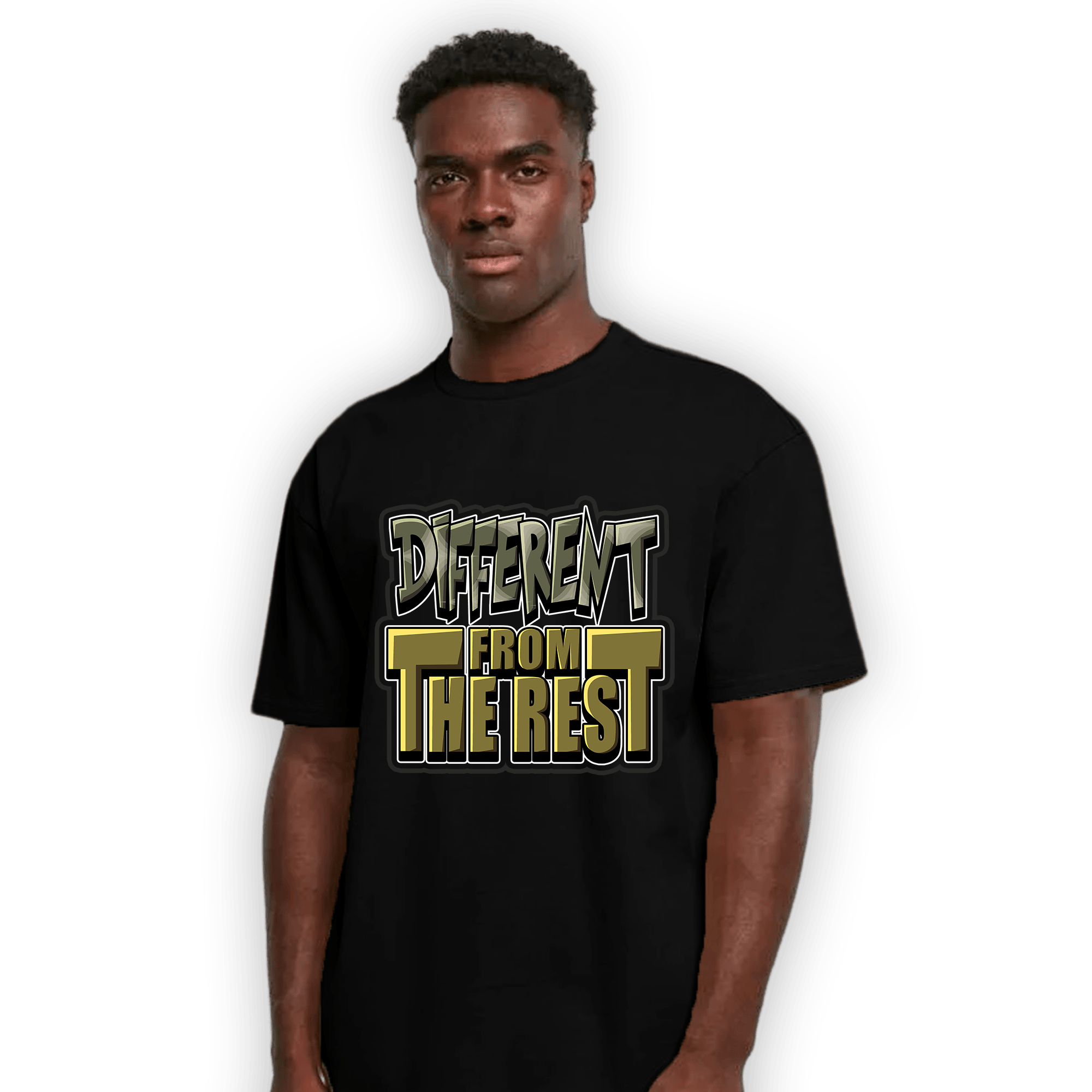 SE Craft Medium Olive 4s T Shirt Match Different From The Rest - NastyJamz