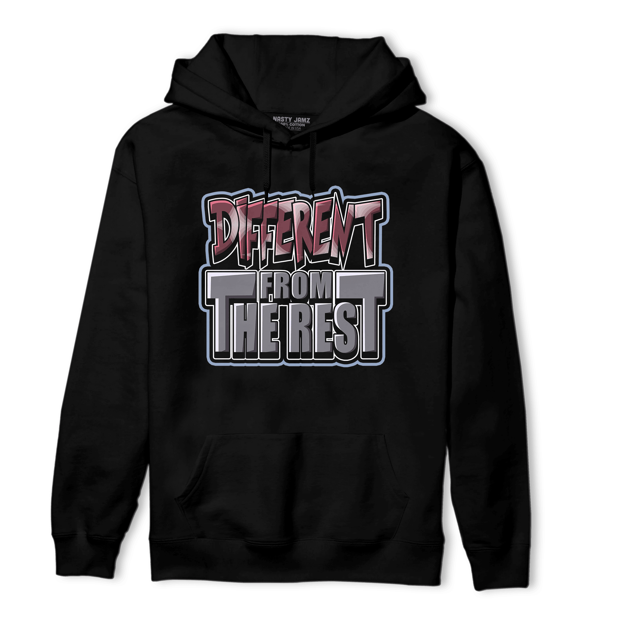 Burgundy 5s Hoodie Match Different From The Rest - NastyJamz