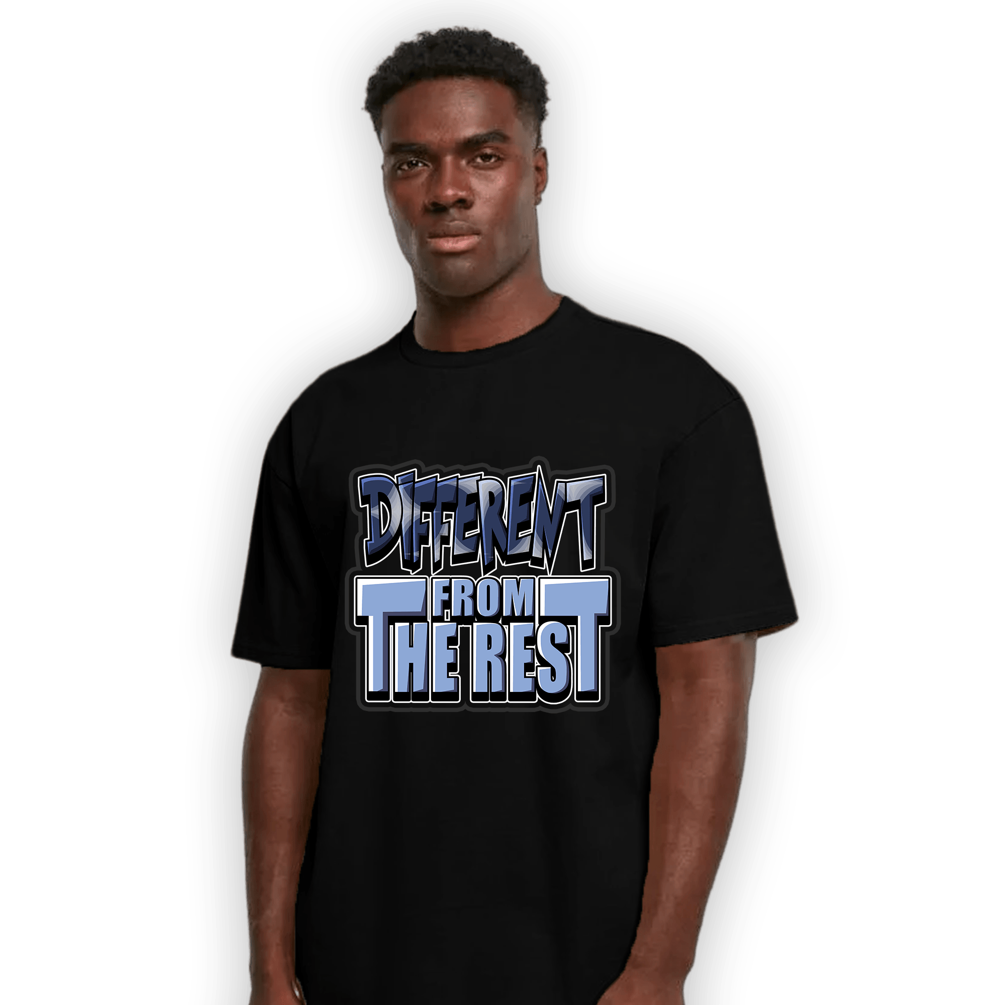 Midnight Navy 5s T Shirt Match Different From The Rest - NastyJamz