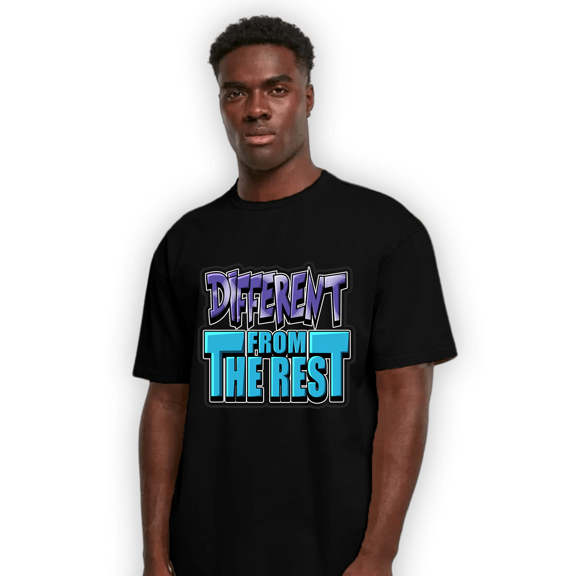 Aqua 6s T Shirt Match Different From The Rest - NastyJamz