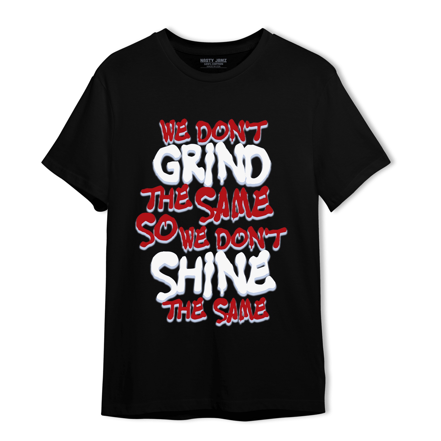 Cherry 11s T Shirt Match Dont Shine The Same - NastyJamz
