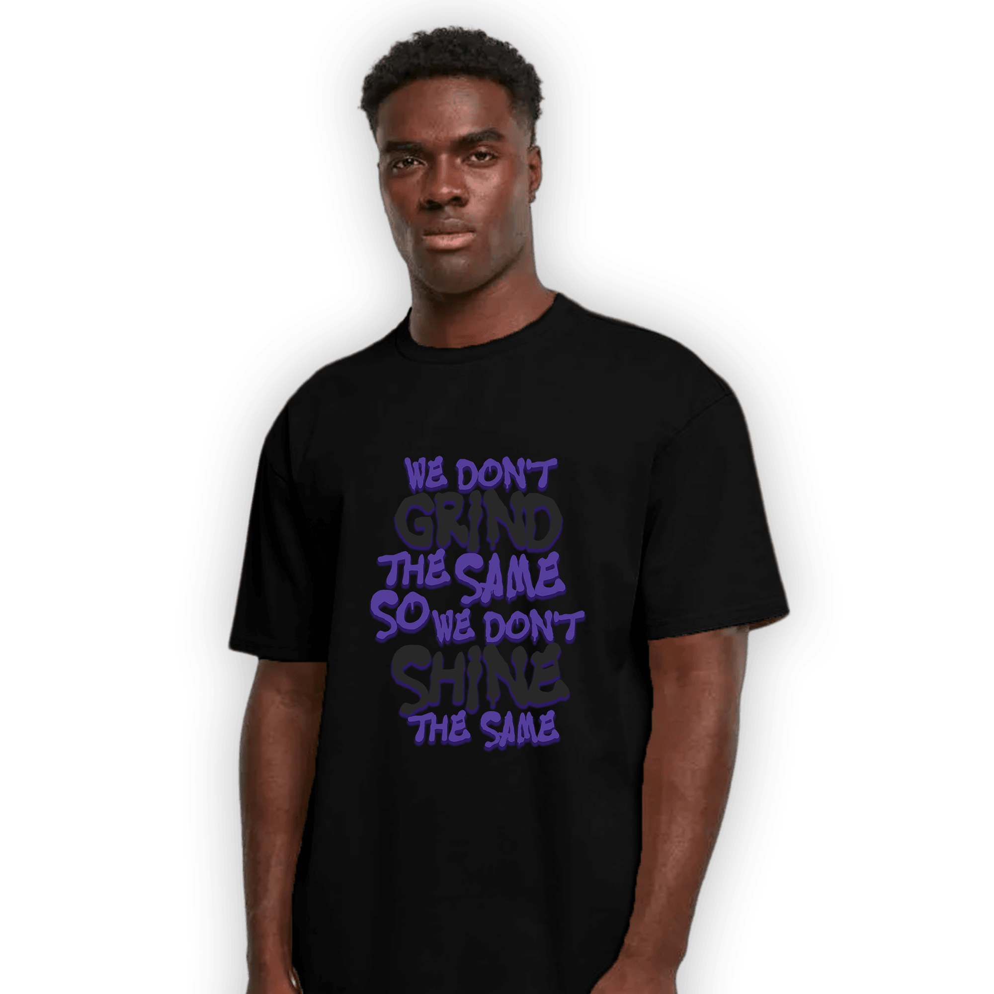 Field Purple 12s T Shirt Match Dont Shine The Same - NastyJamz