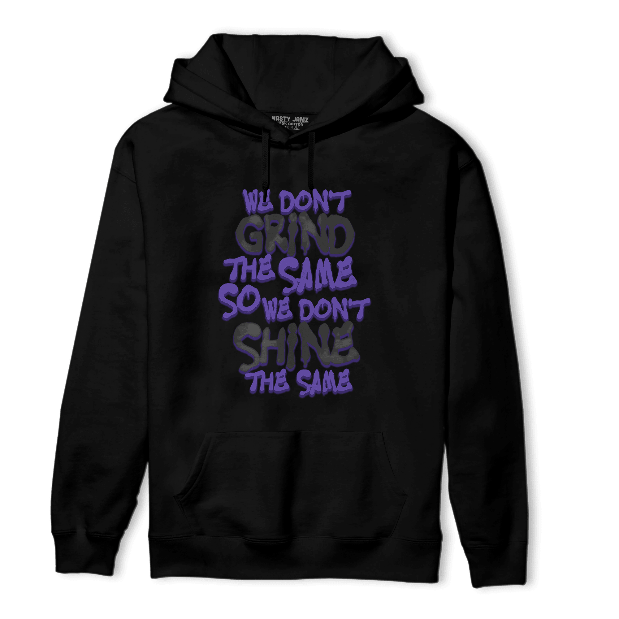 Field Purple 12s Hoodie Match Dont Shine The Same - NastyJamz