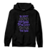 Field Purple 12s Hoodie Match Dont Shine The Same - NastyJamz